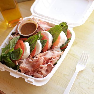 Prosciutto Caprese Salad.