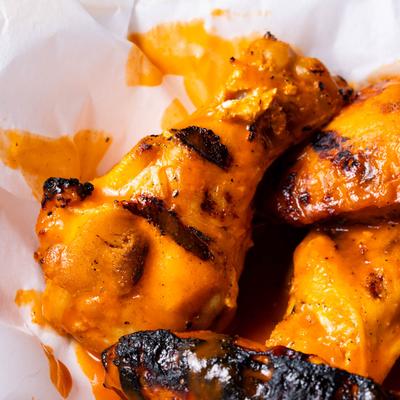 Hot Wings. close up.