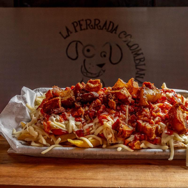 menu item 14 of 17, Salchipapa Monster