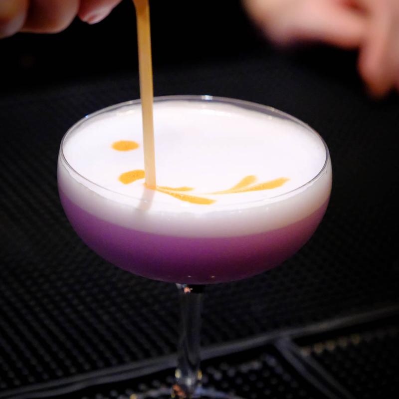 Lavender Gin Sour photo