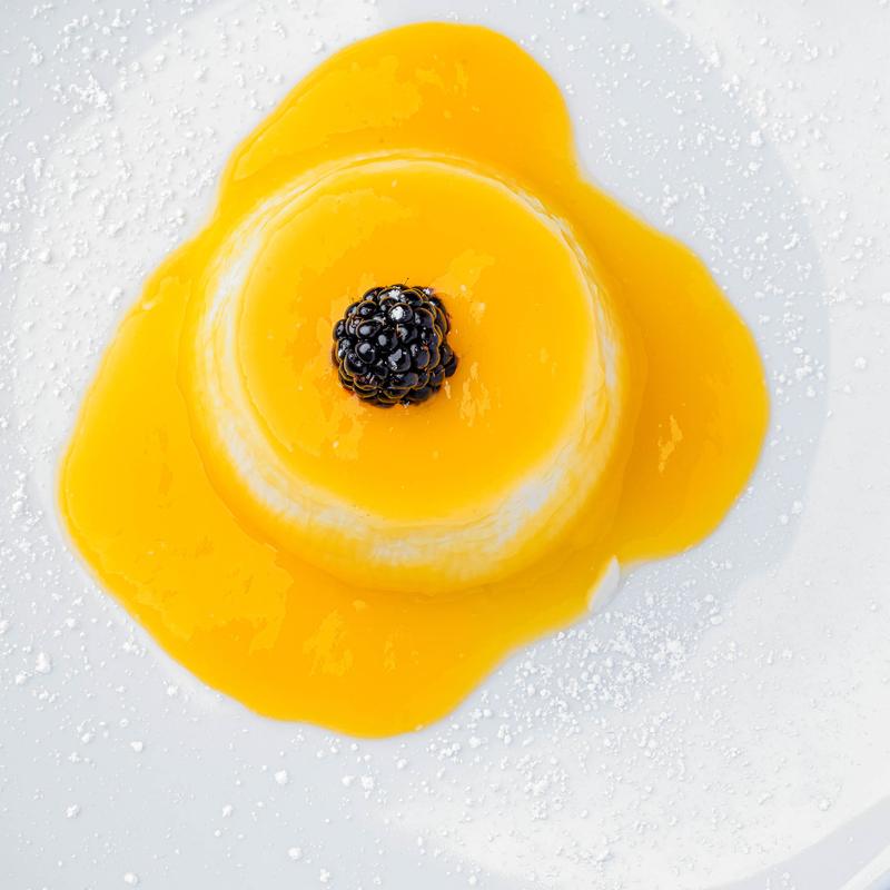 menu item 16 of 31, Mango Panna Cotta