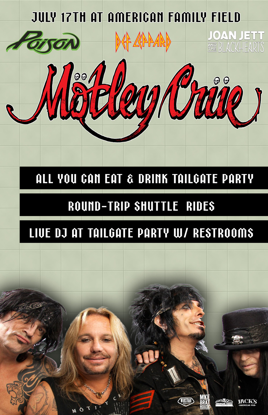 Mötley Crüe/Def Leppard/Poison/Joan Jett and the Blackhearts event photo