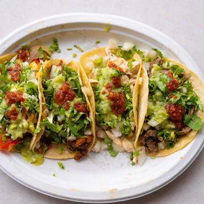 Mexican street tacos.