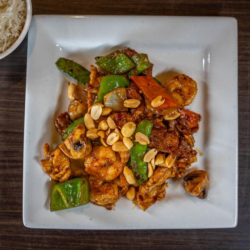 menu item 9 of 11, Triple Kung Pao