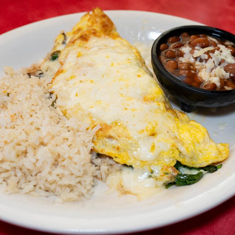 Spinach Omelet photo
