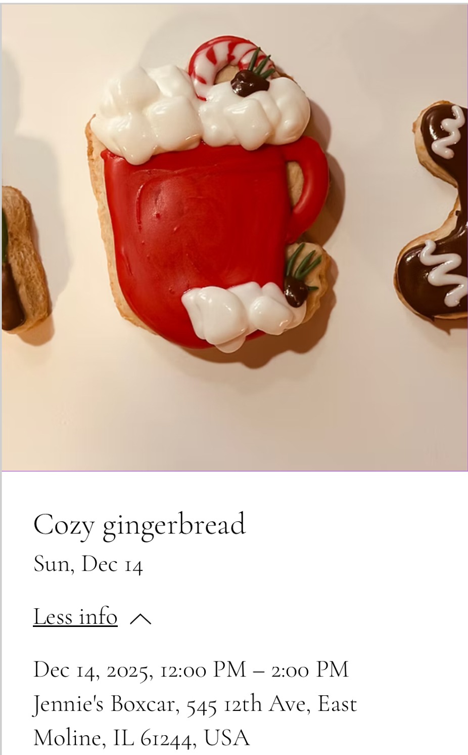 I Bake It That Way event photo