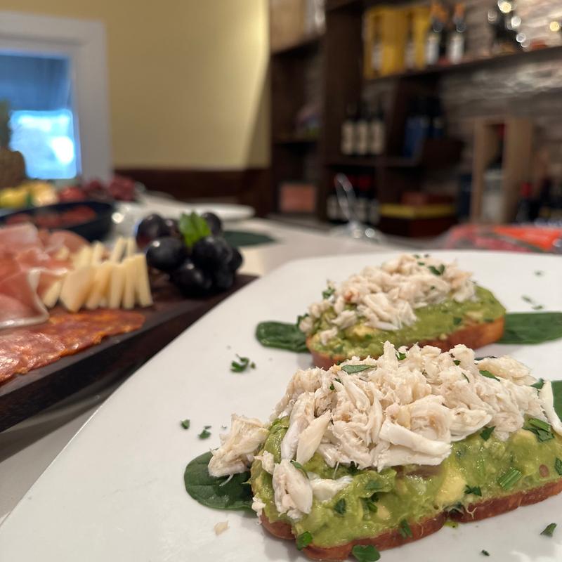 Avocado Crab Bruschetta photo