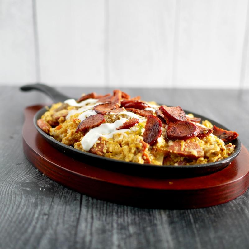 Hot link Breakfast Scramble photo