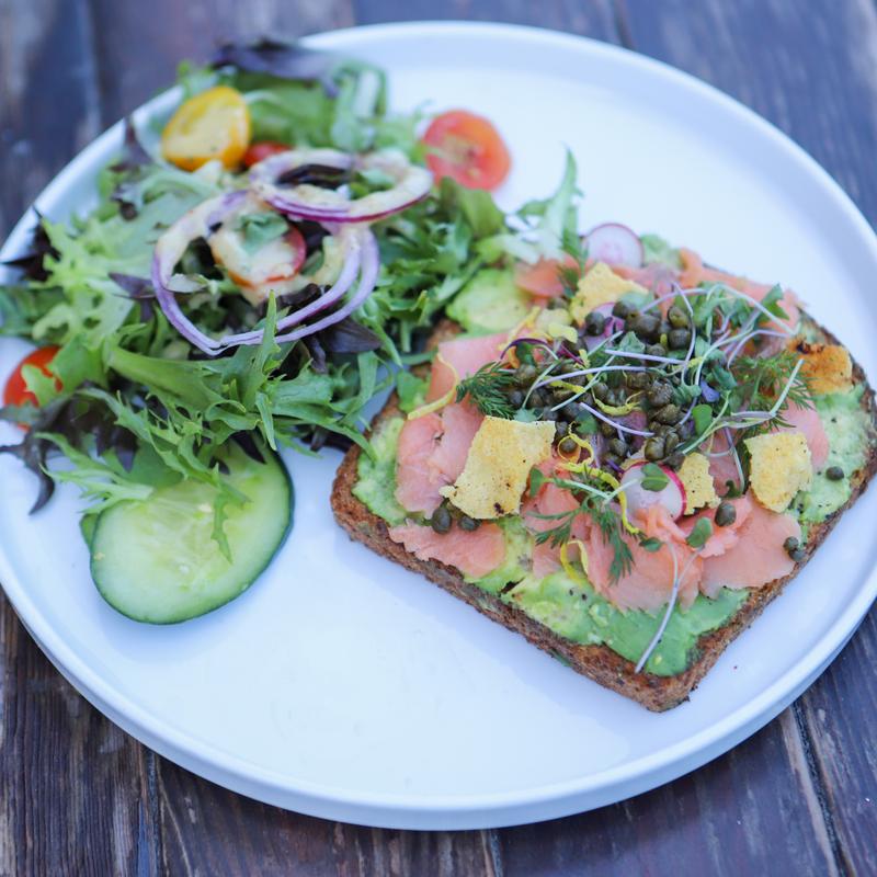 Smoked Salmon Avocado Toast*