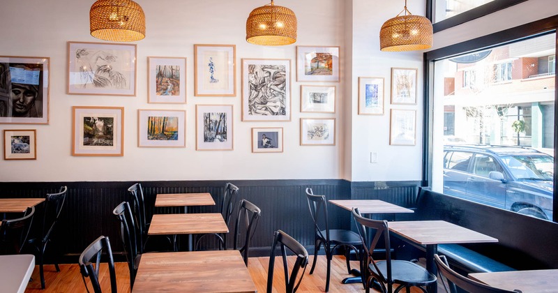 Interior, seating area