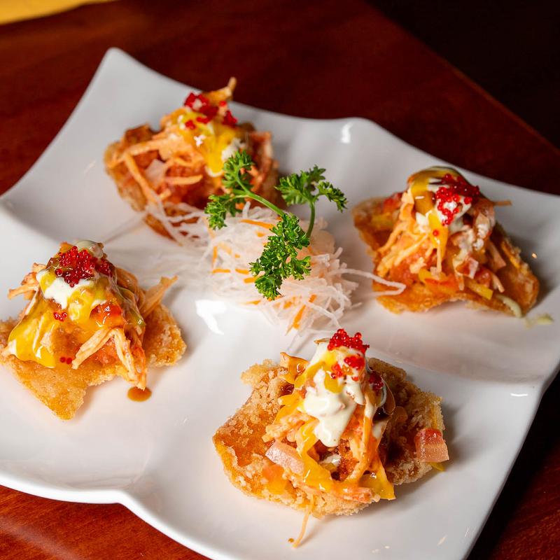 menu item 6 of 10, Sashimi Taco (5 pcs)