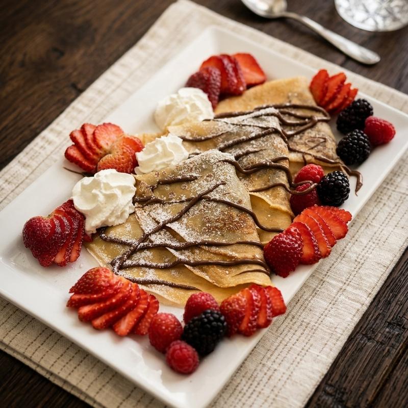 Strawberry Crepes photo