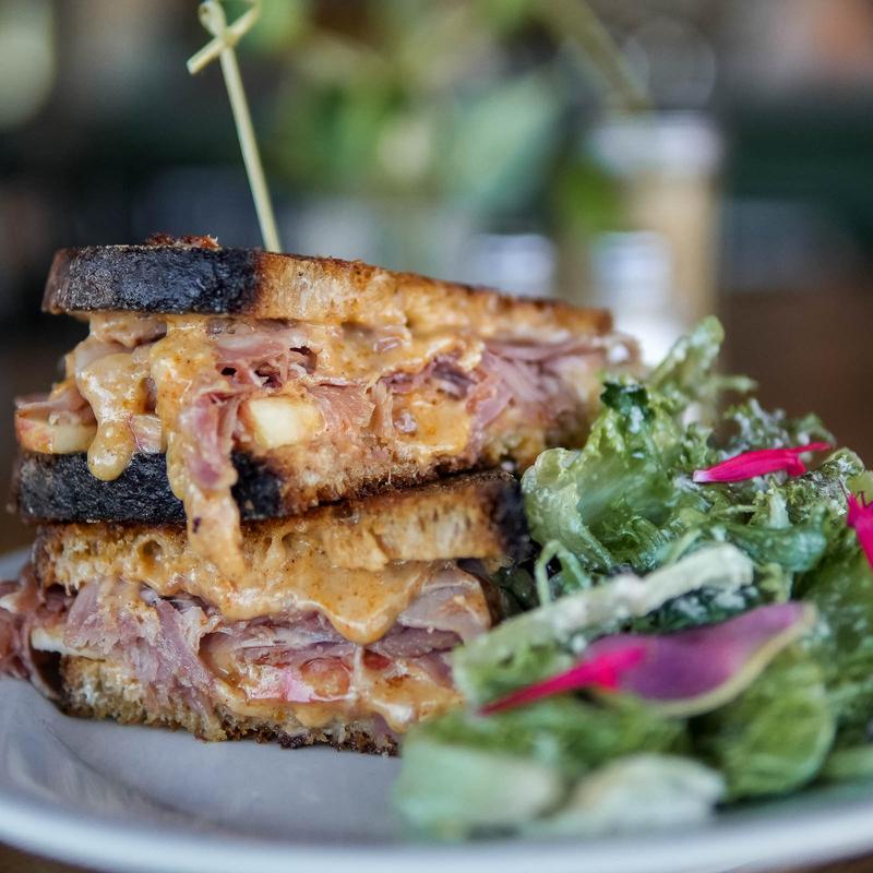 Pimento Peach and Ham Melt photo