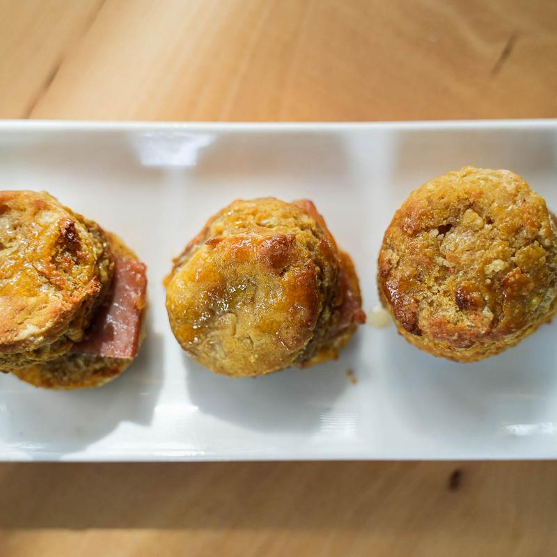 Ham & Pimento Sweet Potato Biscuits (3 EA) photo