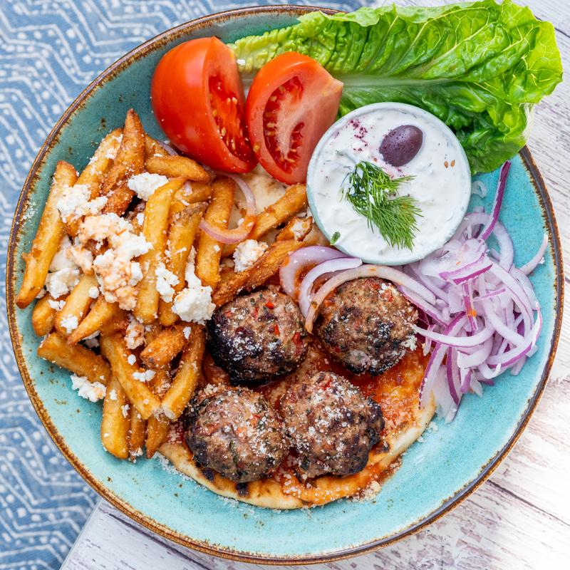 Greek Falafel Wrap photo