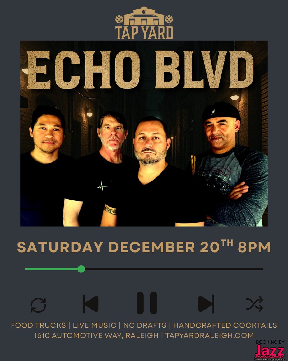 Echo Blvd LIVE @ Tap Yard event photo