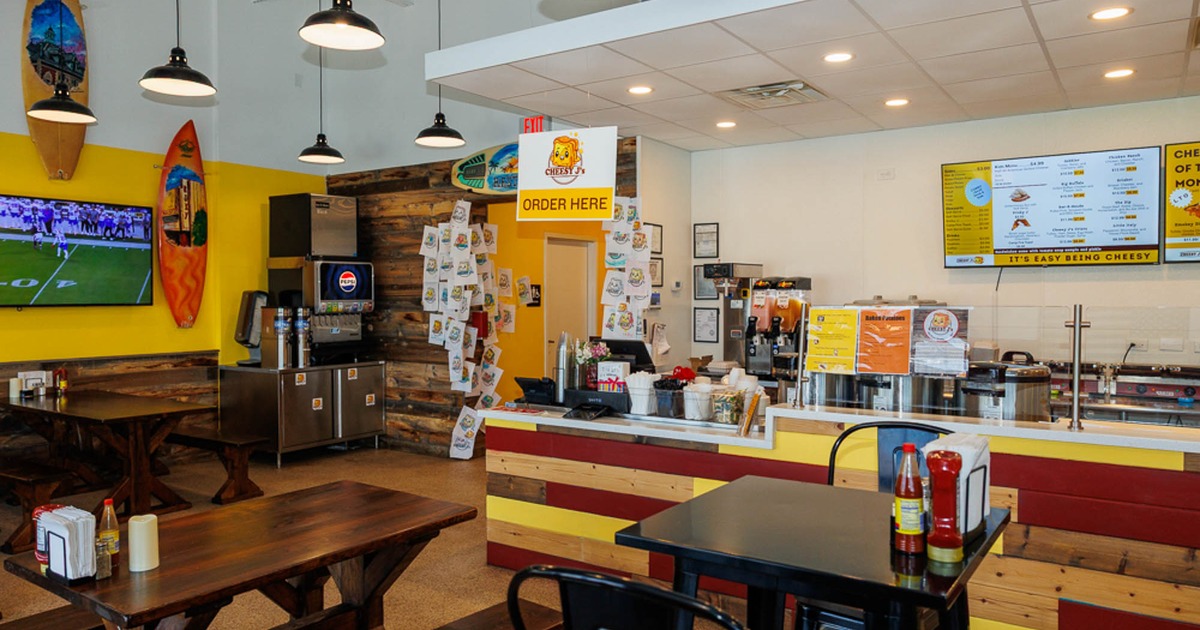 Interior, main dining area