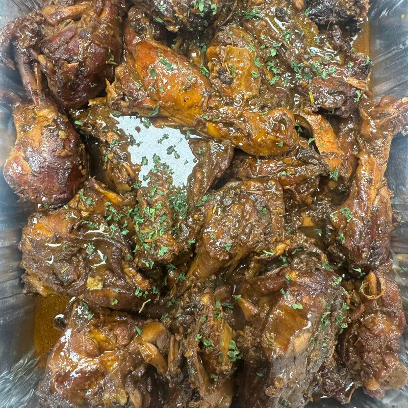 Stew chicken photo