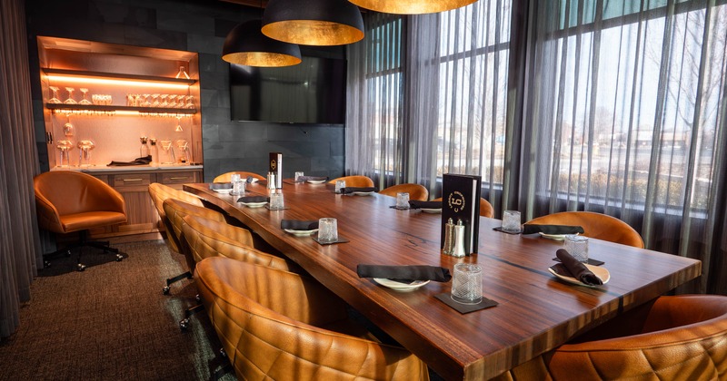 Interior, party room