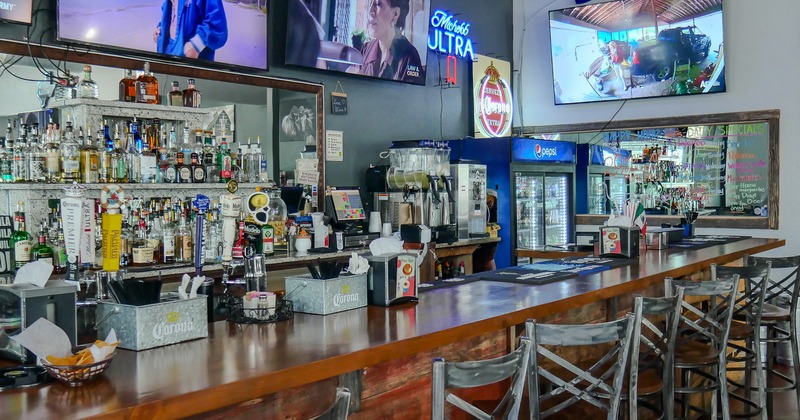 Interior, bar area
