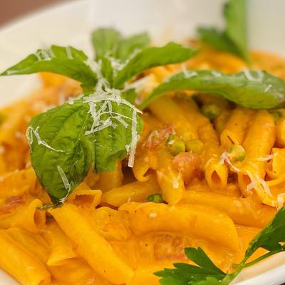 Penne pasta.