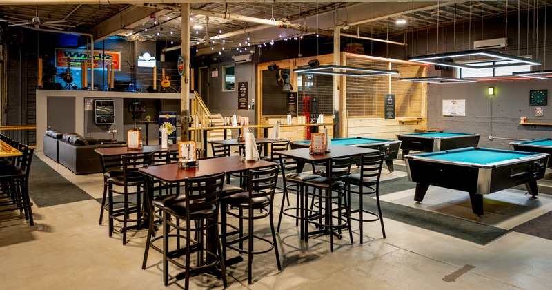 Interior, seating area