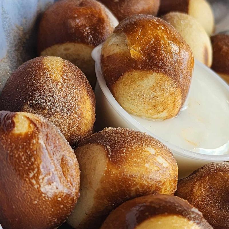 Cinnamon Sugar Pretzel Bites photo
