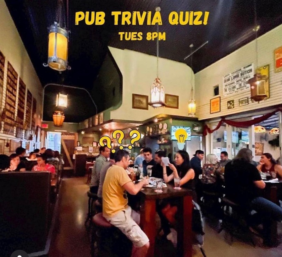 Join us for Pub Quiz Trivia Every Tuesday 8pm event photo