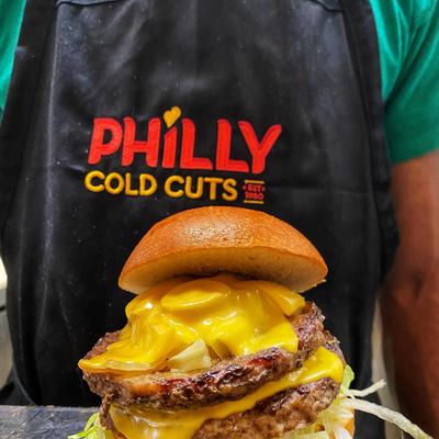 Double cheeseburger.