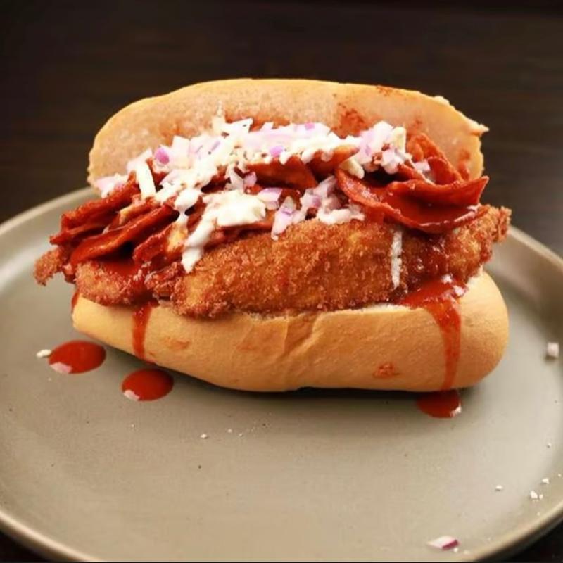 menu item 16 of 75, Torta De Chilaquiles