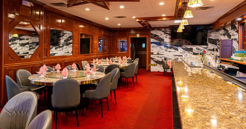 View of a dining area