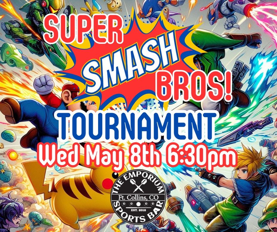 Super Smash Bros Tournament event photo