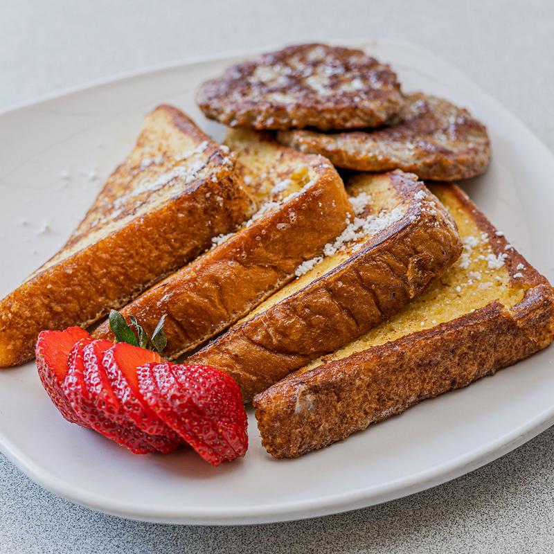 2 French Toast & Meat photo