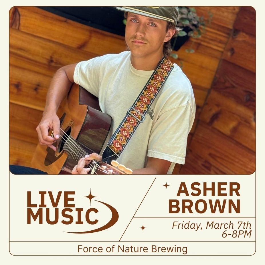 LIVE MUSIC: Asher Brown event photo