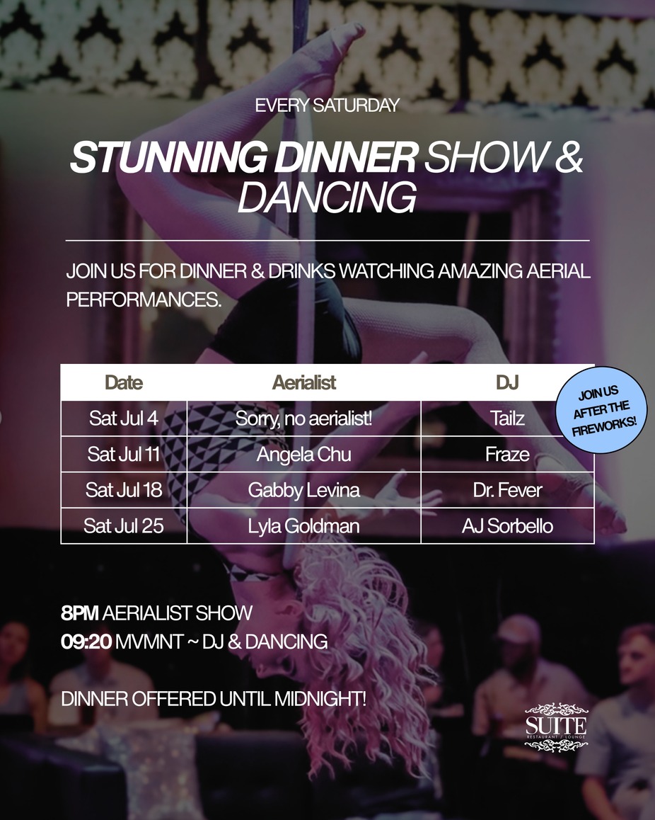Dinner Show and Dancing every Saturday event photo