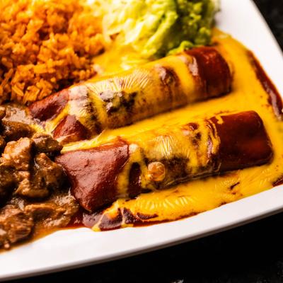 Enchiladas tejanos