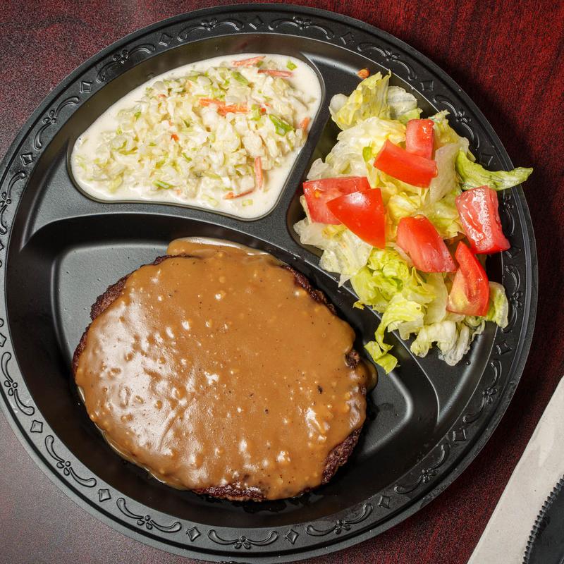 menu item 12 of 12, Hamburger Steak