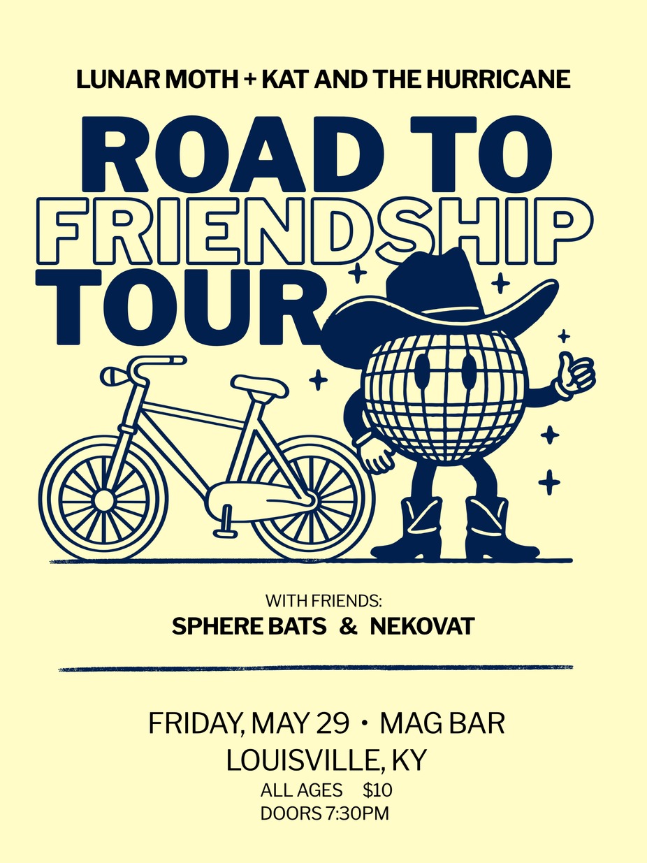Road to Friendship Tour with Lunar Moth and Kat and the Hurricane with Nekovat and Sphere Bats event photo
