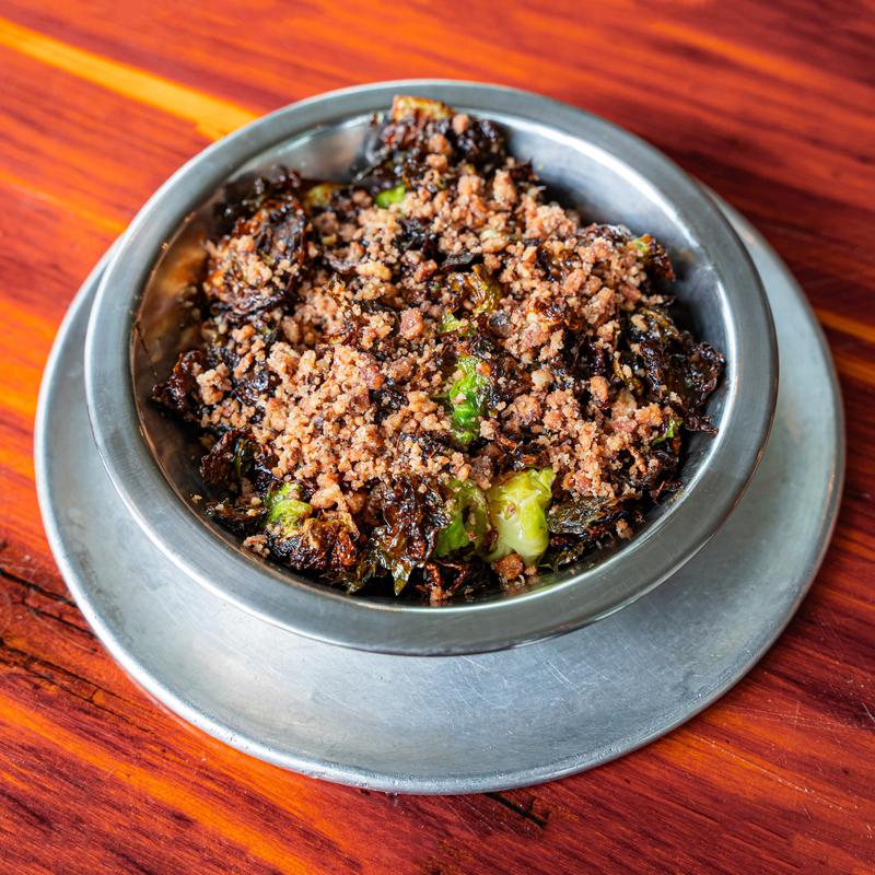 Crispy Brussels Sprouts (v) photo