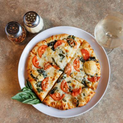 The Margherita Pizza.