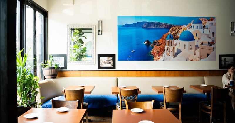 Interior, dining area