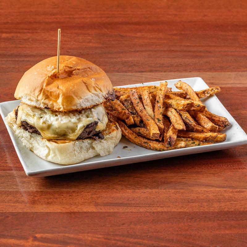 Mushroom Swiss Burger photo