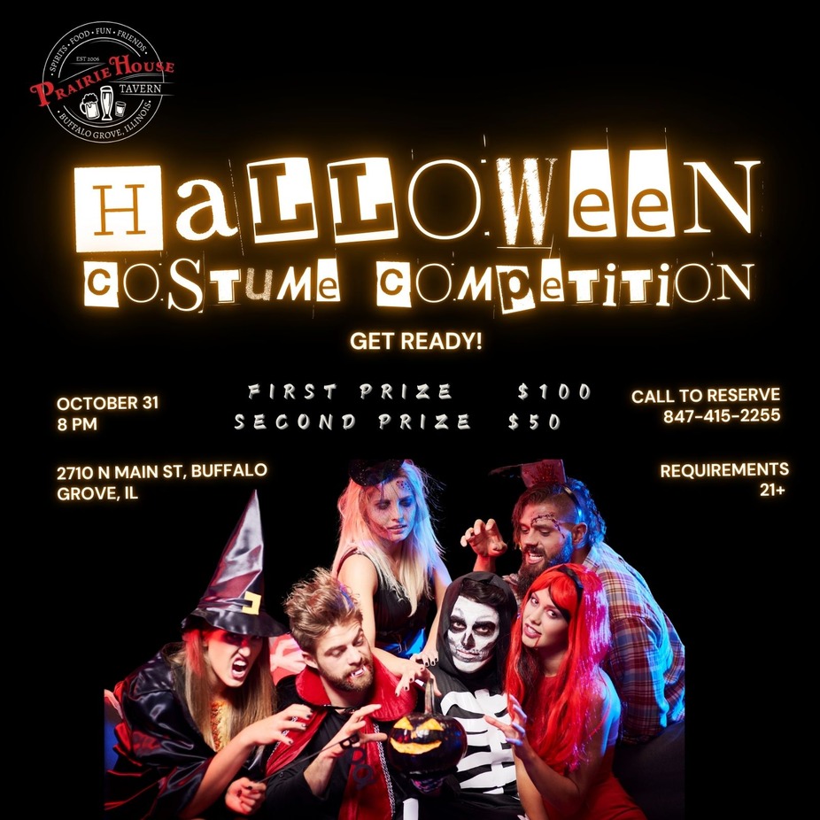 Halloween Costume Competition at Prairie House Tavern! event photo