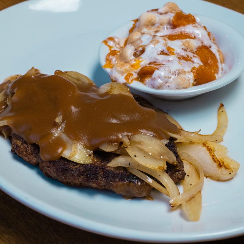 menu item 8 of 12, Hamburger Steak