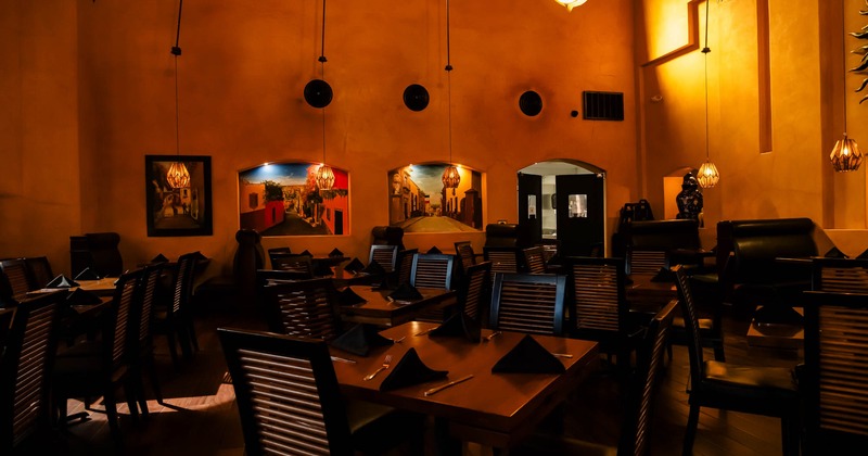 Restaurant dining area