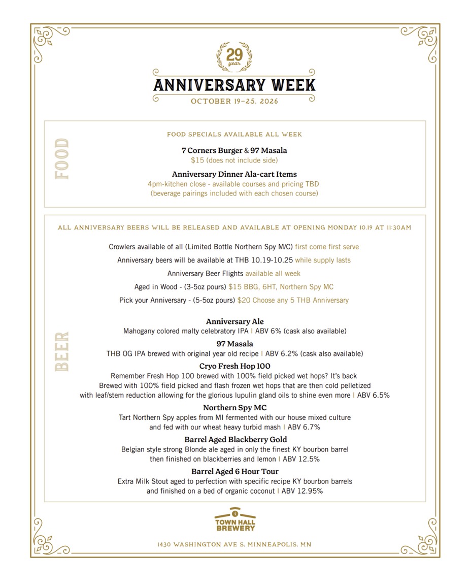Anniversary Beer Release Day event photo