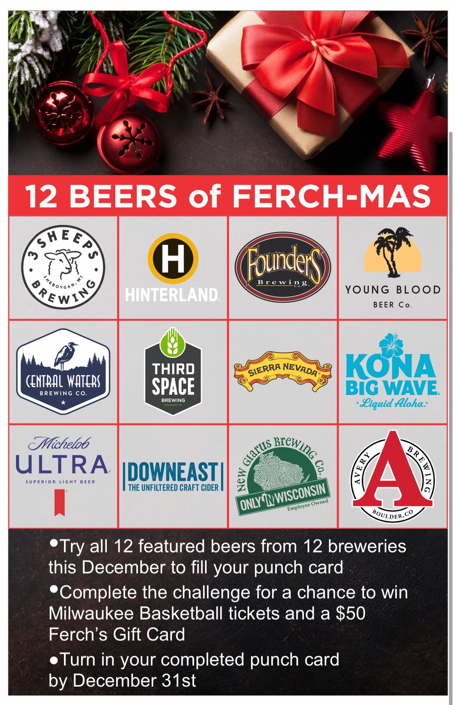 The 12 Beers of Ferch-Mas!! event photo