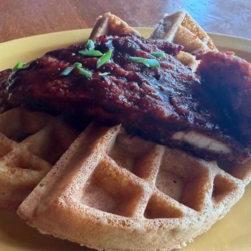 Blackberry Ancho Chicken Waffle photo