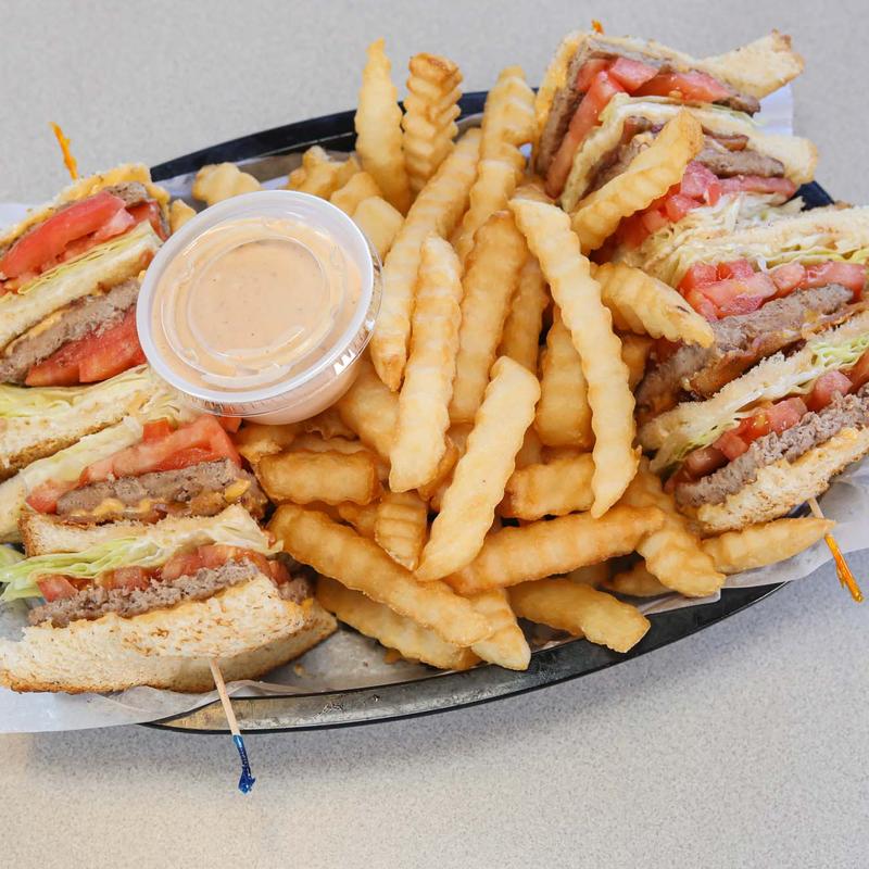 Triple Decker Cheeseburger Club (L-T-M) photo