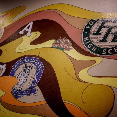 Decorations on the wall